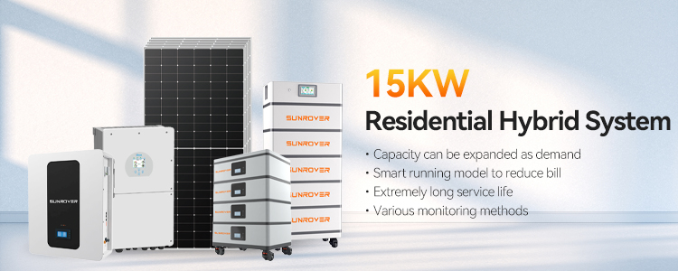 Hybrid system 15KW