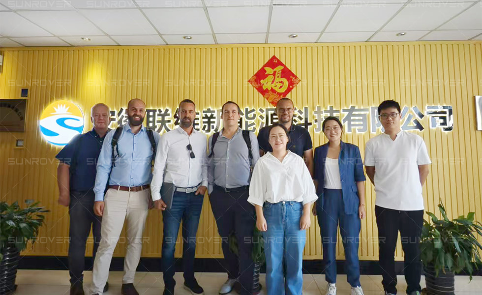 Belgian Delegation Visits SUNROVER in China, Praises Customizable Solar Energy Storage Solutions